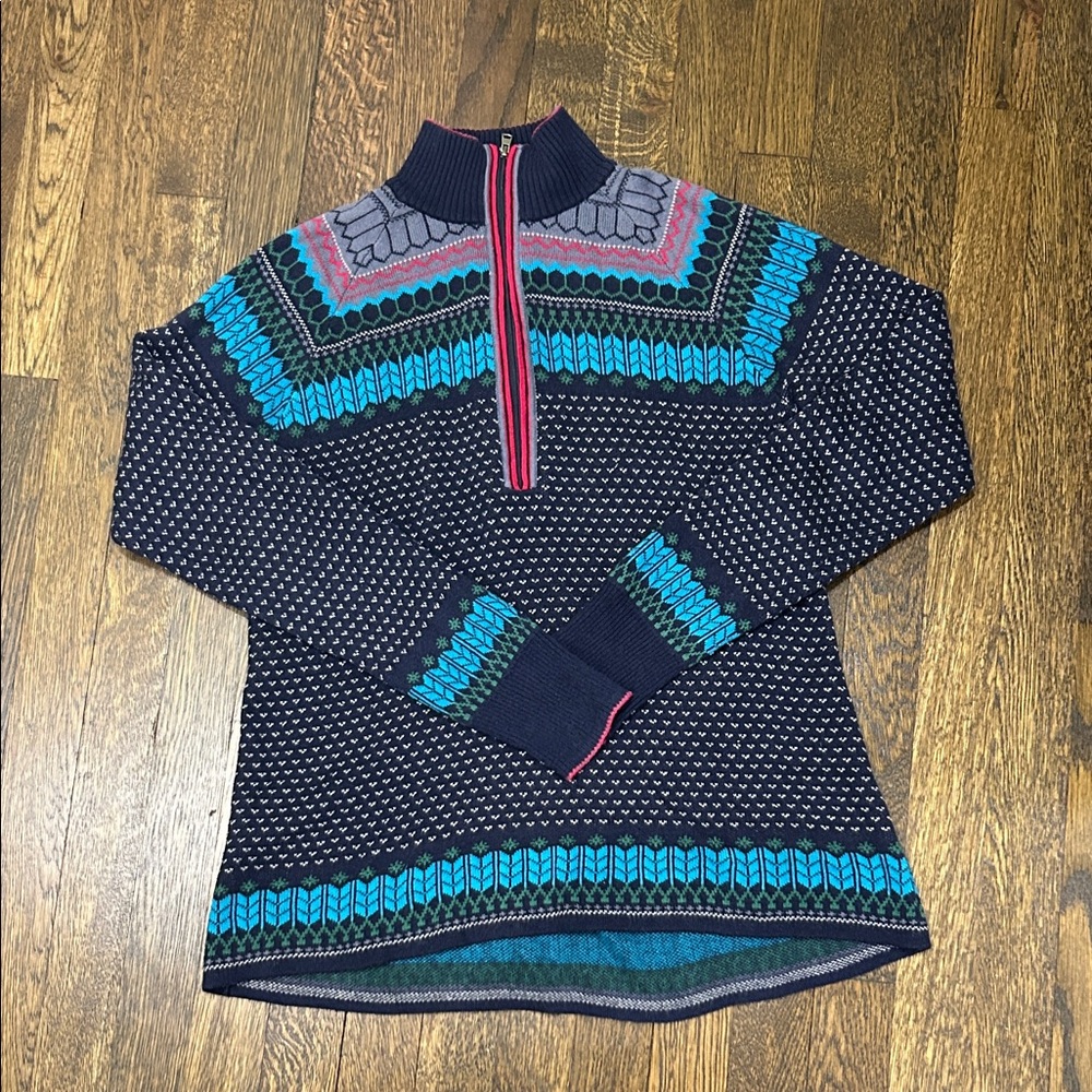 Women’s Eddie Bauer Fair Isle Funnel Neck Sweater